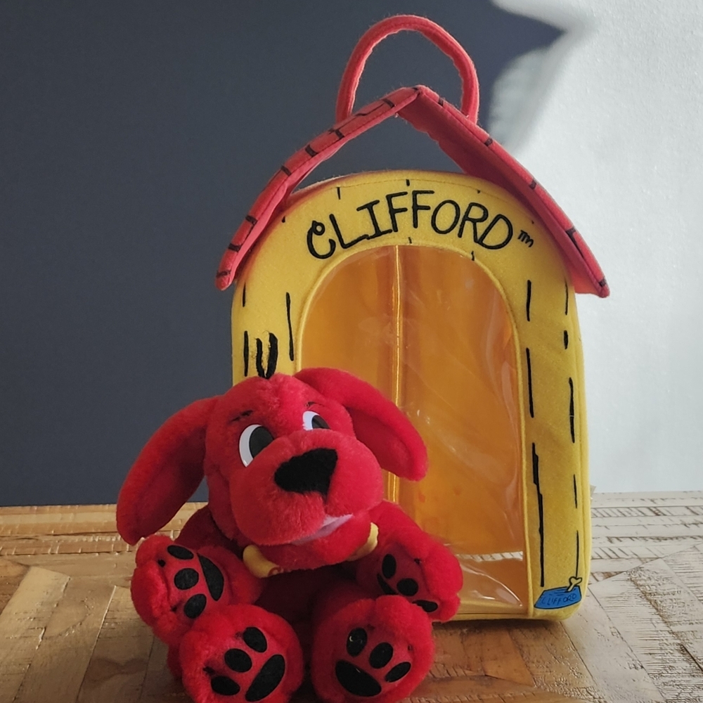 Clifford the big red dog 2002 muppet plush